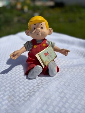 Vintage 1987 Dennis the Menace Hank Ketcham Hamilton Gifts Doll With Tag